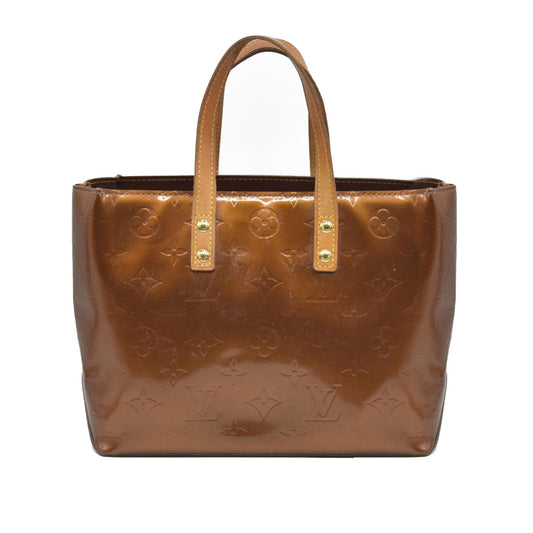 $800 CONSIGNMENT Louis Vuitton  Vernis Reade PM Bronze