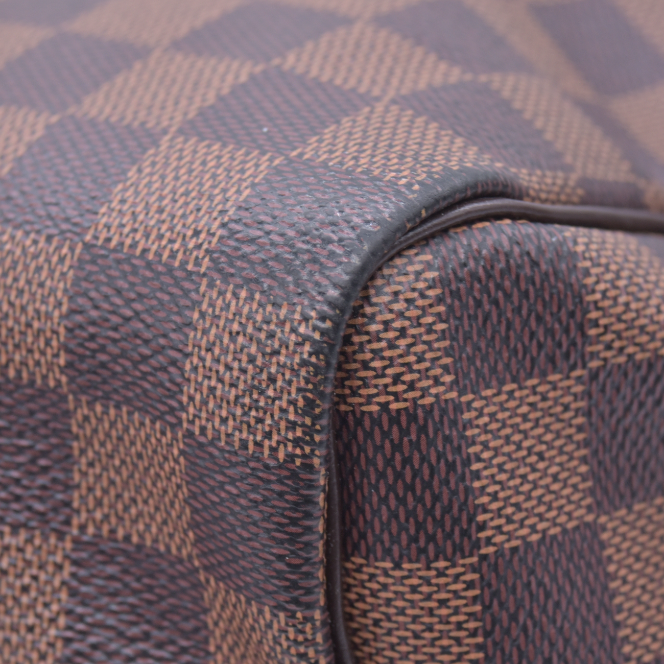 $2150 2018 Louis Vuitton Damier Ebene Speedy Bandouliere 35 SD4178