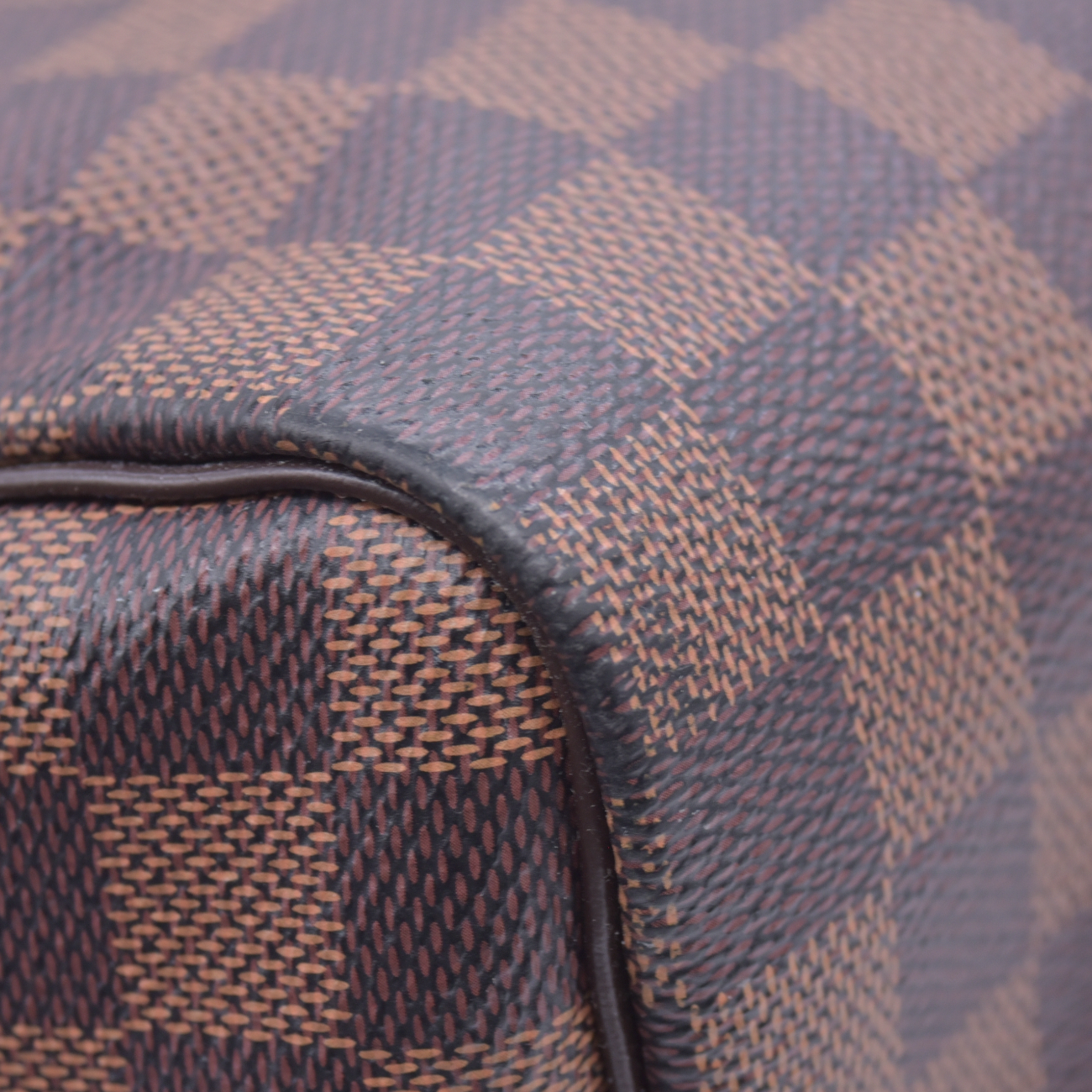 $2150 2018 Louis Vuitton Damier Ebene Speedy Bandouliere 35 SD4178