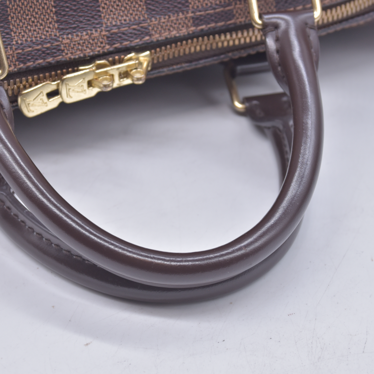 $2150 2018 Louis Vuitton Damier Ebene Speedy Bandouliere 35 SD4178