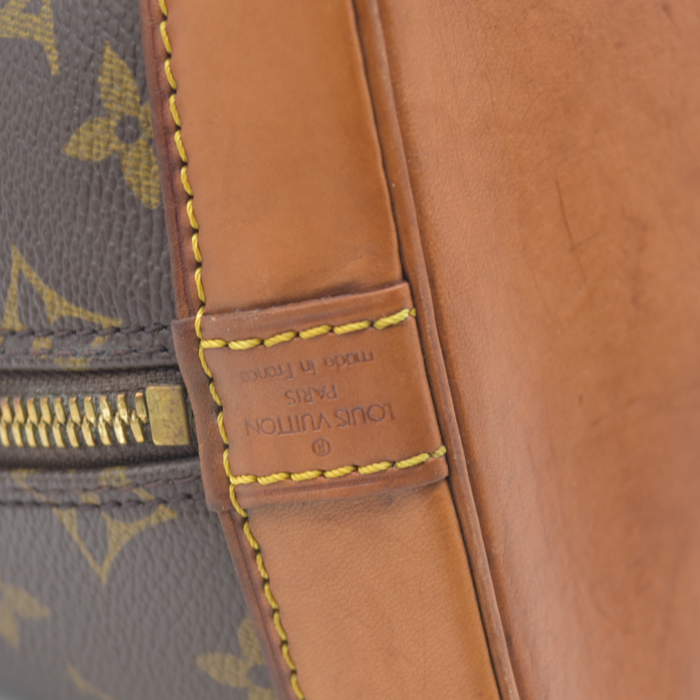 $2090 Louis Vuitton  Monogram Alma PM CONSIGNMENT CA1004 2004