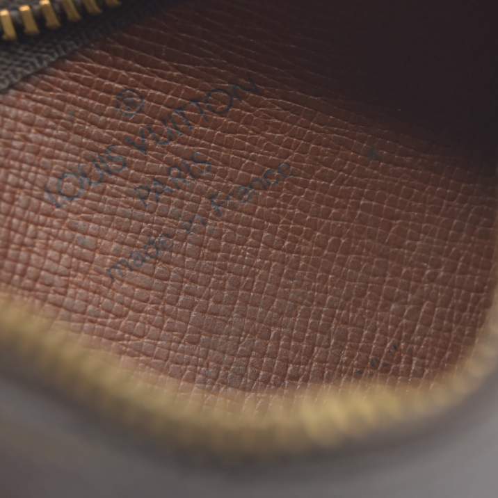 Louis Vuitton Monogram Pochette Cles Wallet Coin Purse Brown CT0354