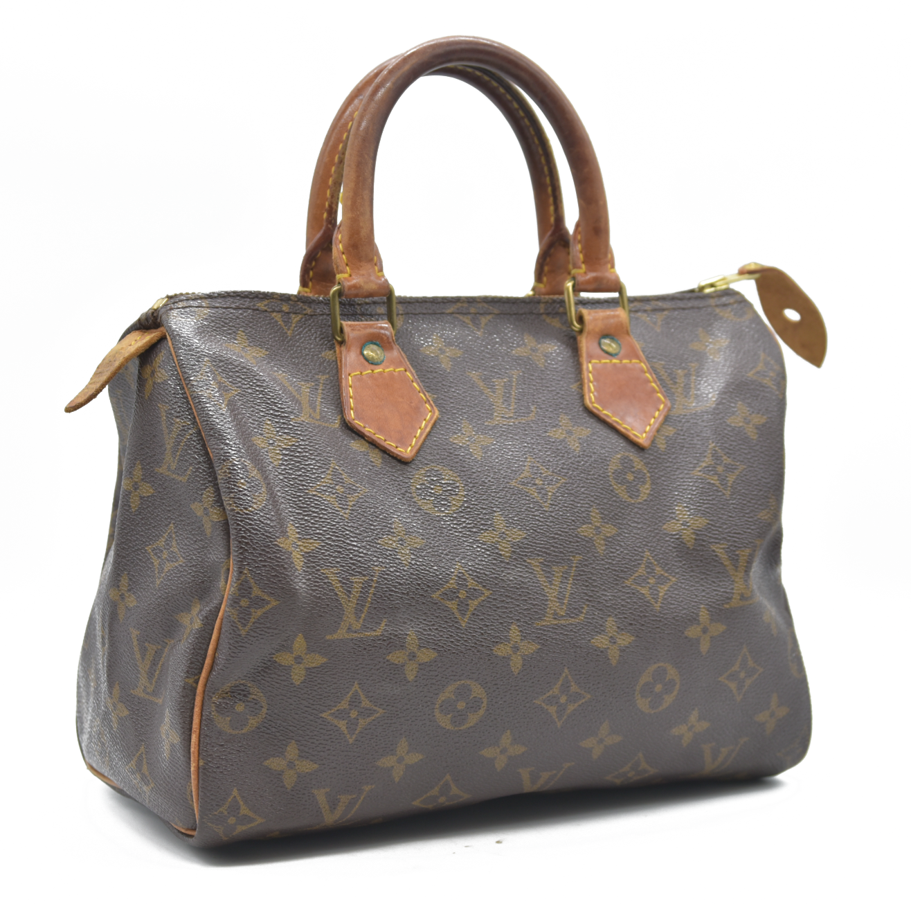 Louis Vuitton LV Hand Bag Speedy 25 Brown Monogram VI0972