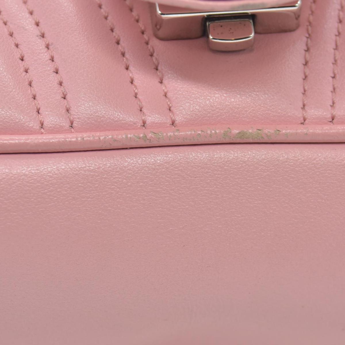 $2600 Gucci Calfskin Matelasse Small GG Marmont Shoulder Bag Wild Rose