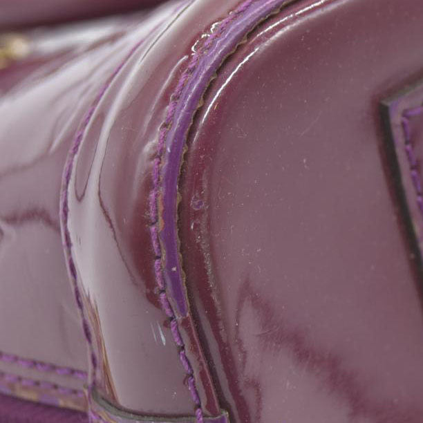 $2350 CONSIGNMENT Louis Vuitton Amethyste Monogram Vernis Alma BB