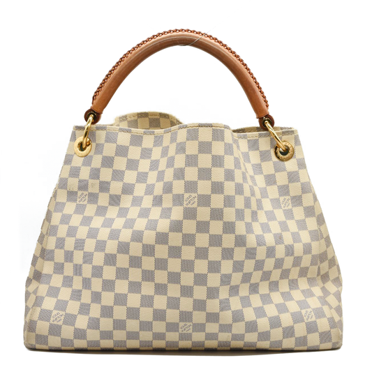 USED Louis Vuitton Damier Azur Artsy MM