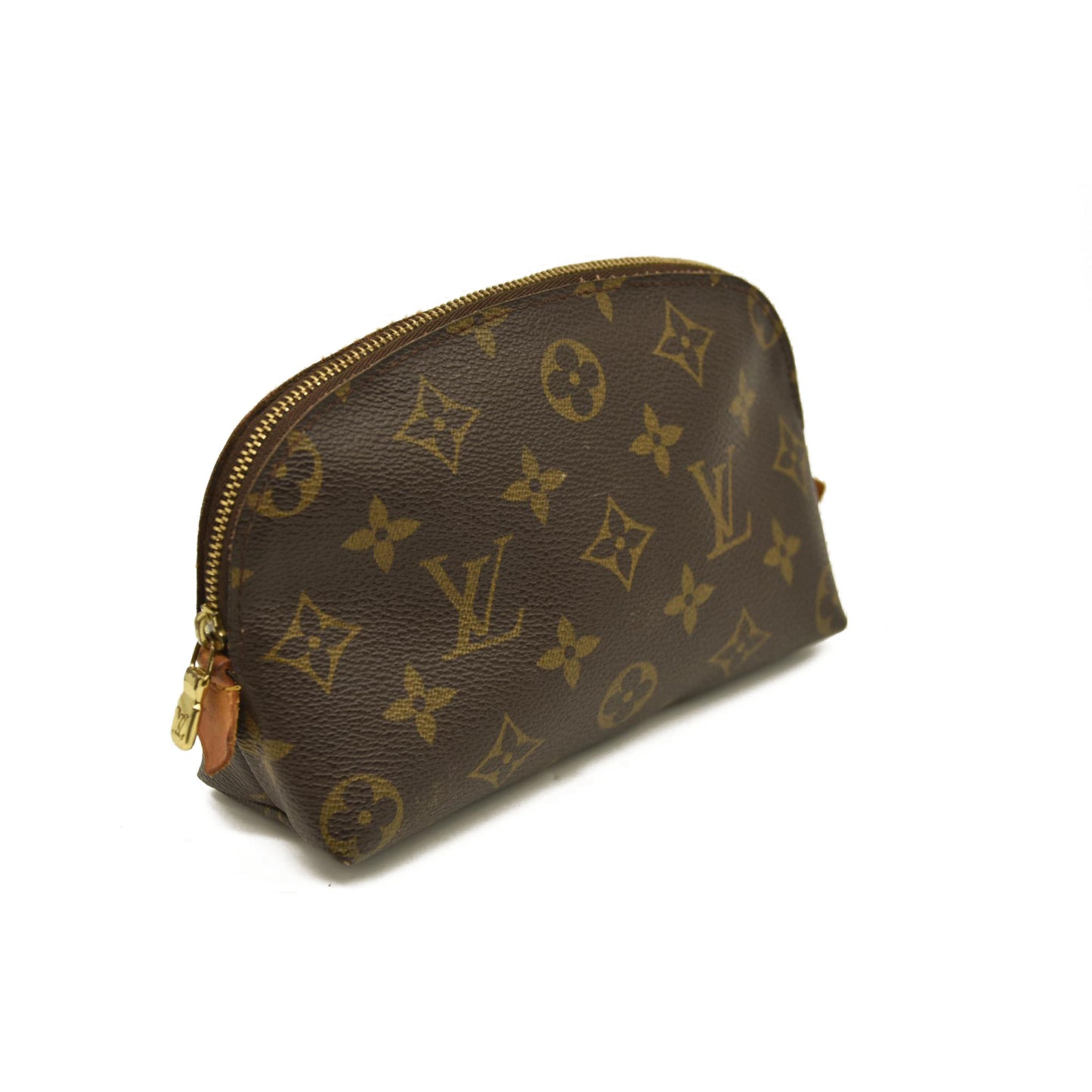 Louis Vuitton  Monogram Cosmetic Pouch France Minor wear near interior zipper