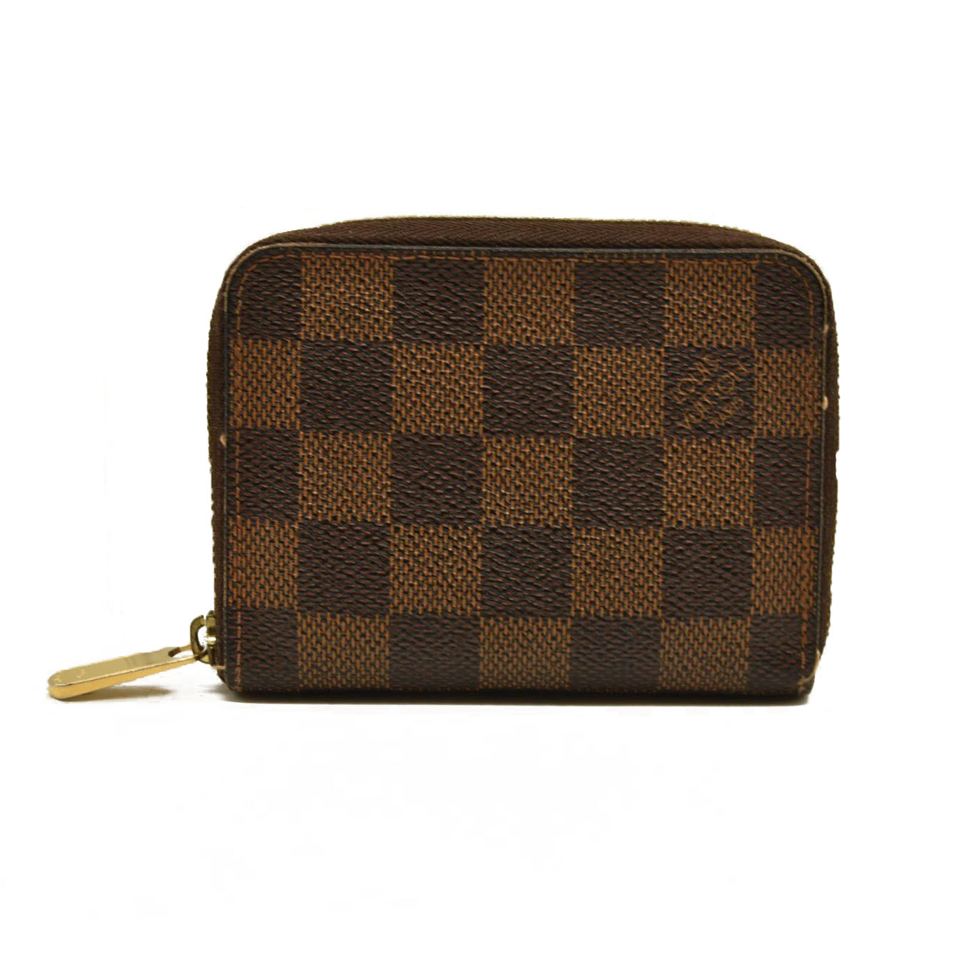 Louis Vuitton  Damier Ebene Zippy Coin Purse France
