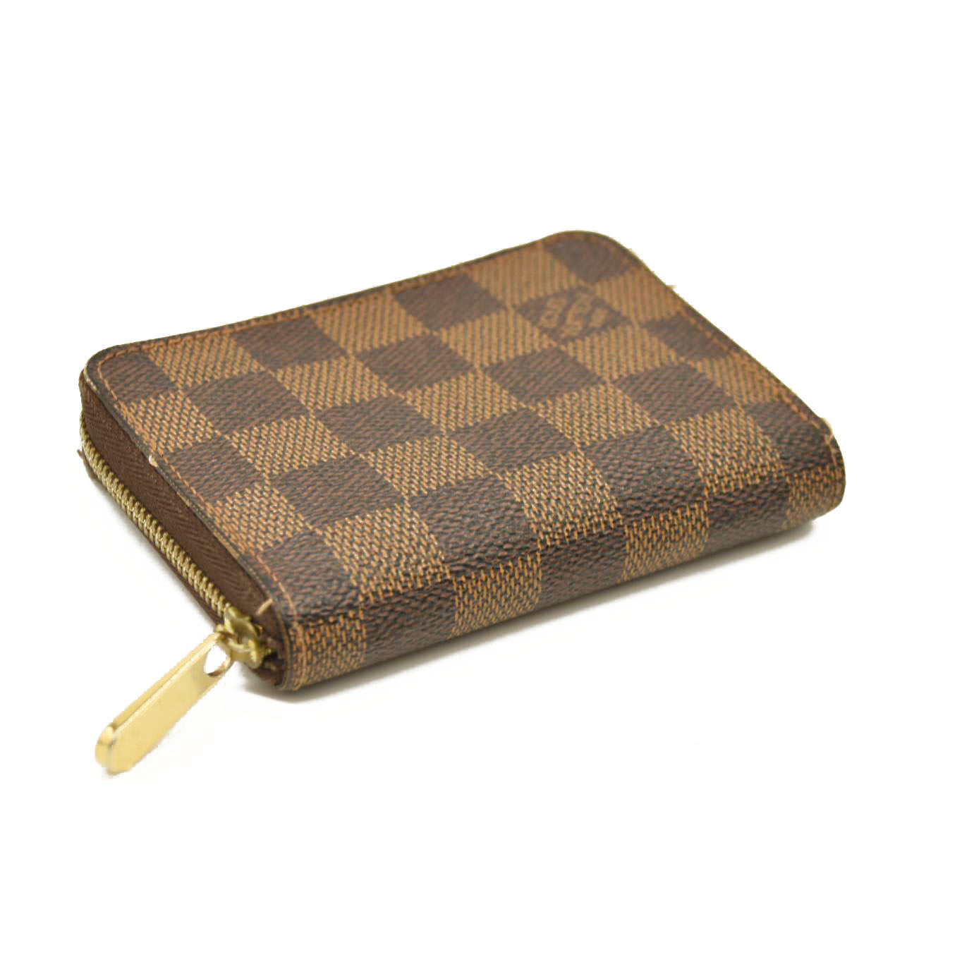 Louis Vuitton  Damier Ebene Zippy Coin Purse France