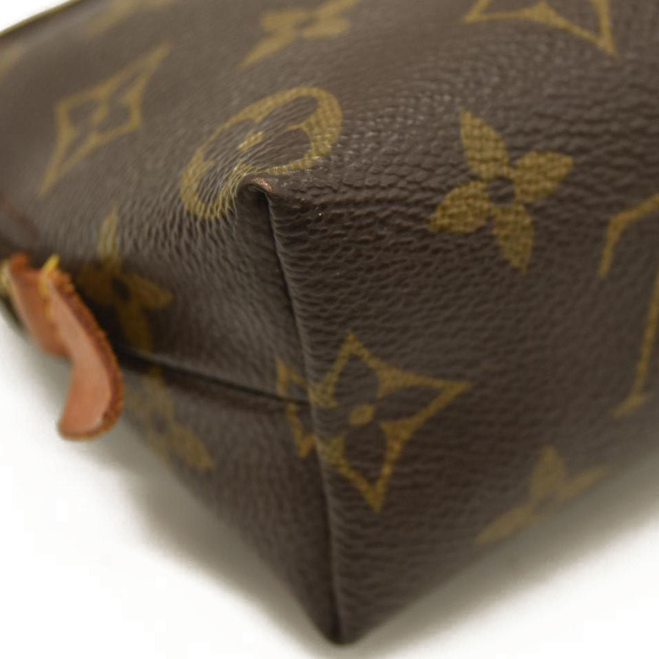 Louis Vuitton  Monogram Cosmetic Pouch France Minor wear near interior zipper