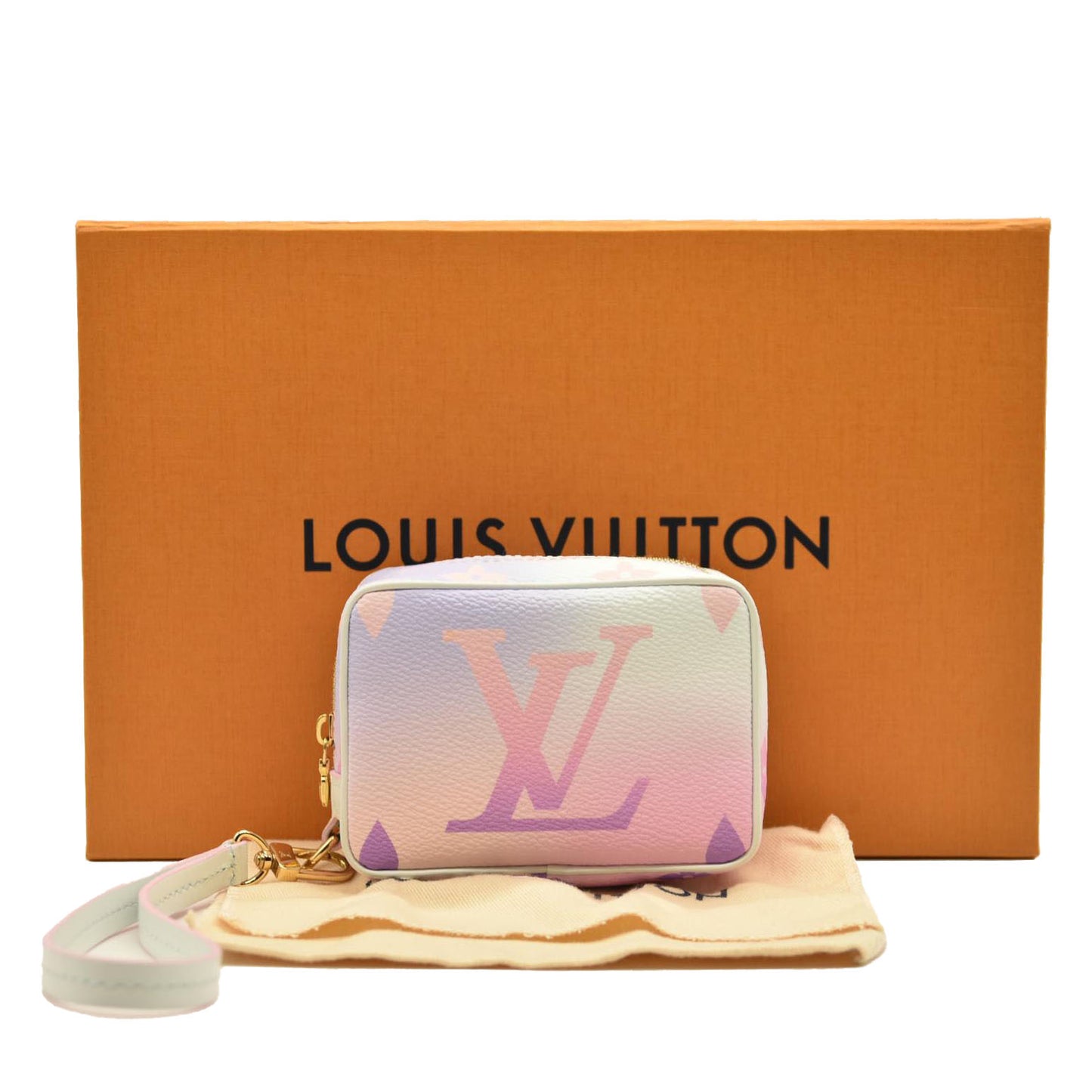 LOUIS VUITTON Monogram Giant Spring In The City Wapity Case Sunrise Pastel
