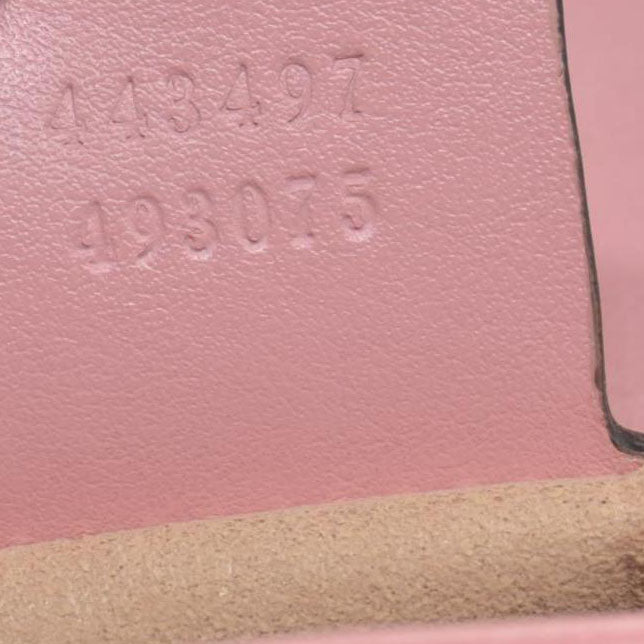 $2600 Gucci Calfskin Matelasse Small GG Marmont Shoulder Bag Wild Rose