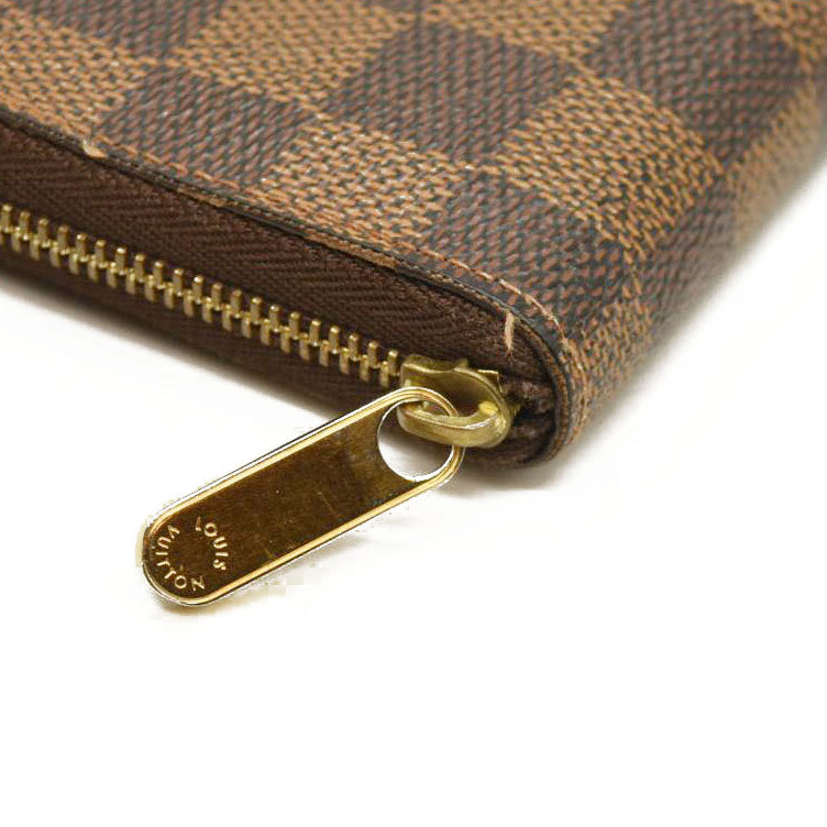 Louis Vuitton  Damier Ebene Zippy Coin Purse France