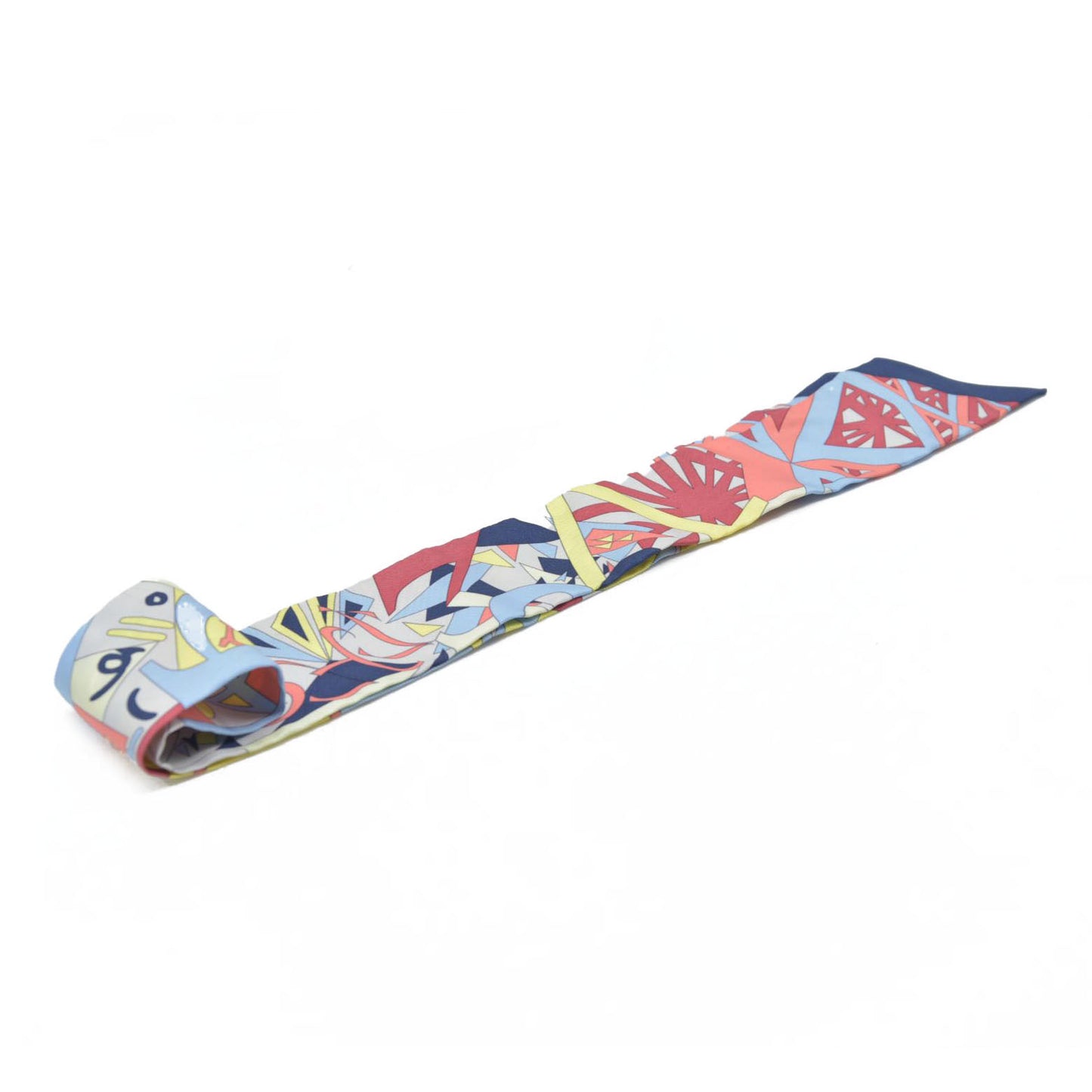 $250 Hermes  Silk Le Nombre D'Or Twilly CONSIGNMENT