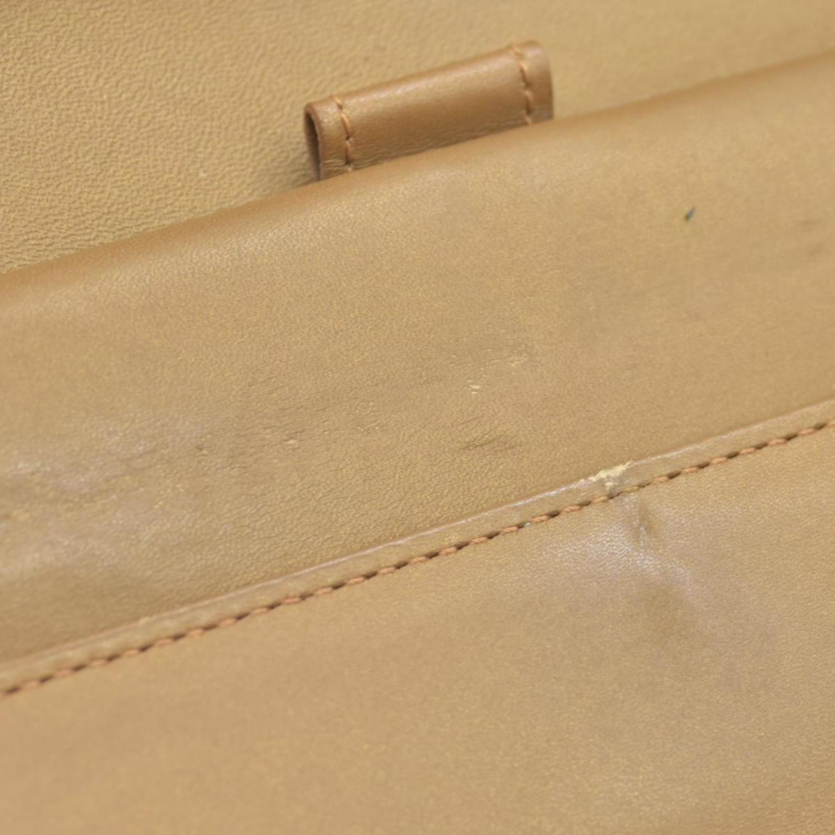 $840 Louis Vuitton Vintage Monogram Vernis Sarah Wallet Beige