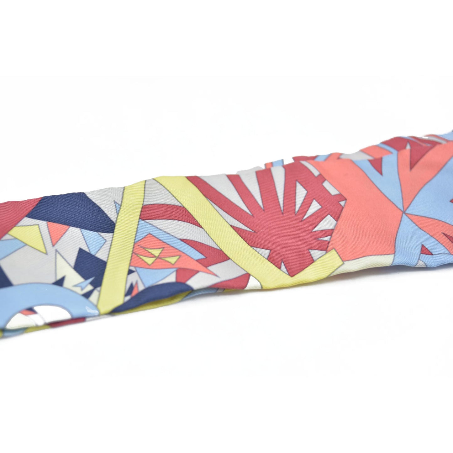 $250 Hermes  Silk Le Nombre D'Or Twilly CONSIGNMENT