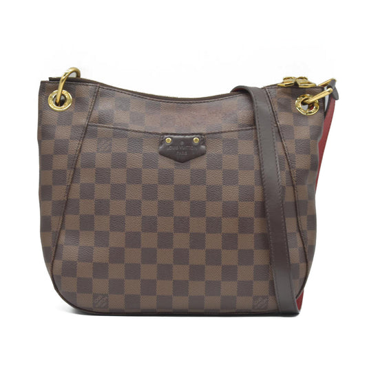 $1520 2018 Louis Vuitton Damier Ebene South Bank Besace DR0198