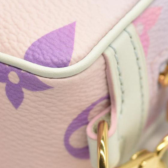 LOUIS VUITTON Monogram Giant Spring In The City Wapity Case Sunrise Pastel