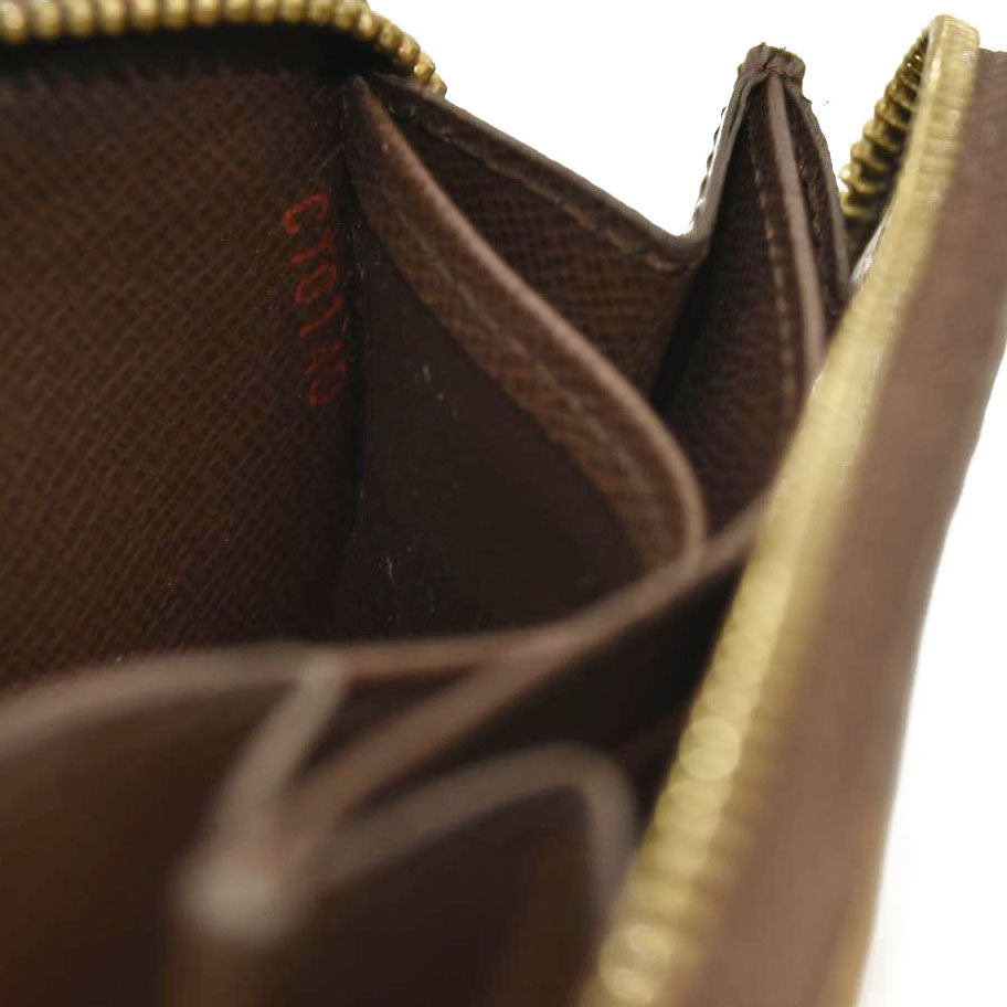 Louis Vuitton  Damier Ebene Zippy Coin Purse France