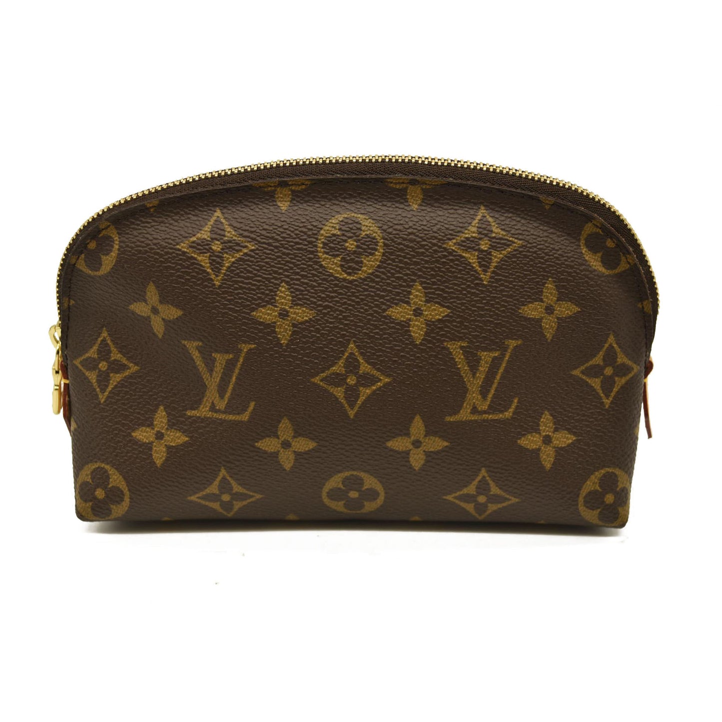 Louis Vuitton  Monogram Cosmetic Pouch France Clean Inside