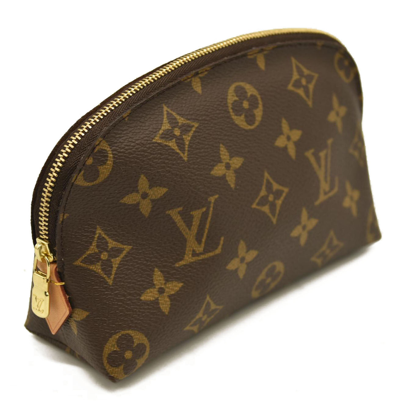 Louis Vuitton  Monogram Cosmetic Pouch France Clean Inside