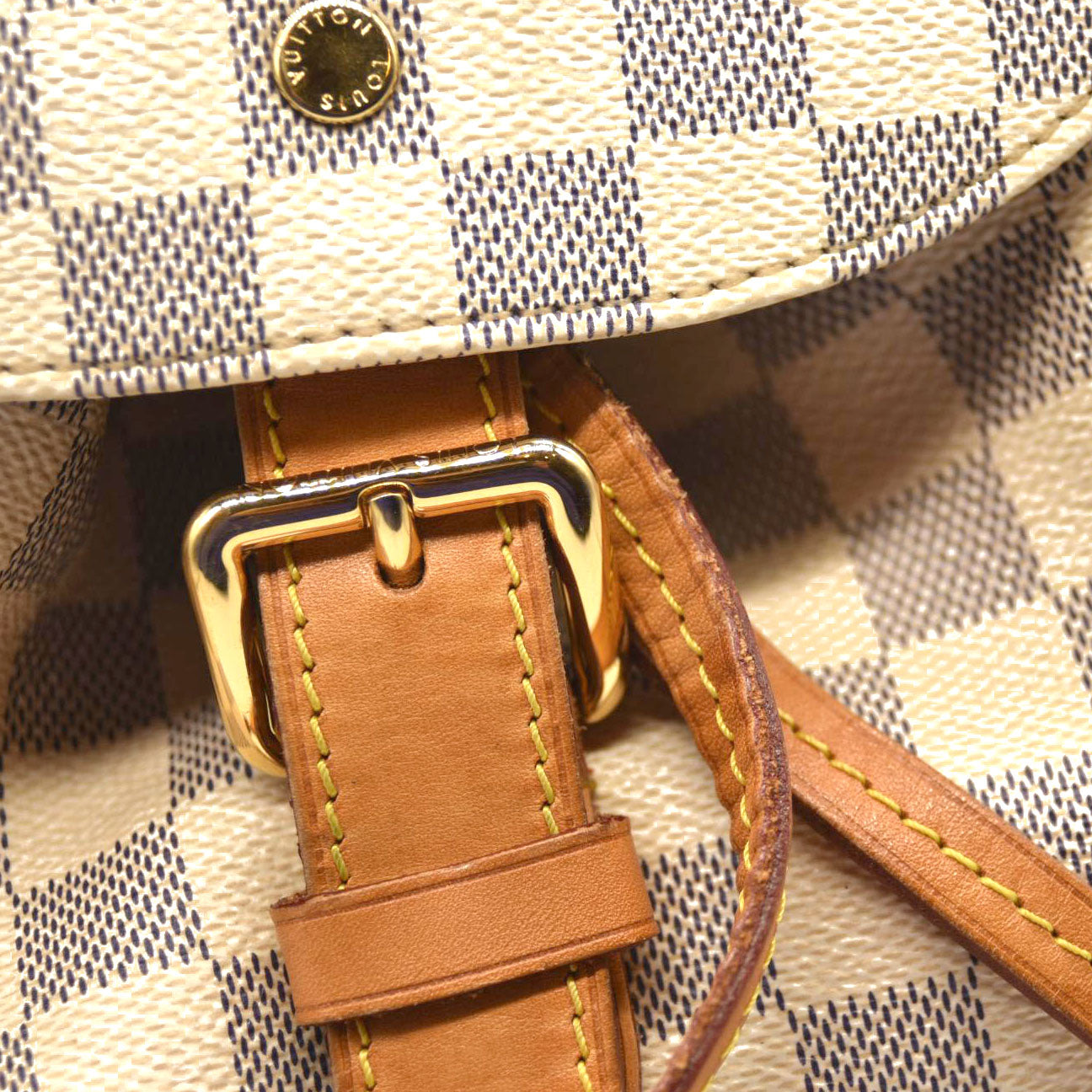 LOUIS VUITTON Damier Azur Sperone Backpack
