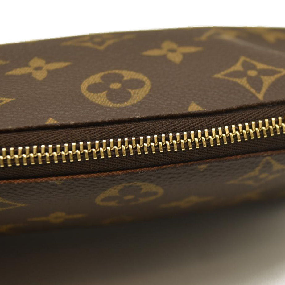 Louis Vuitton  Monogram Cosmetic Pouch France Clean Inside