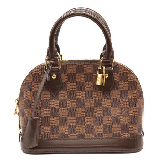 Louis Vuitton Alma BB Damier Ebene Shoulder Bag