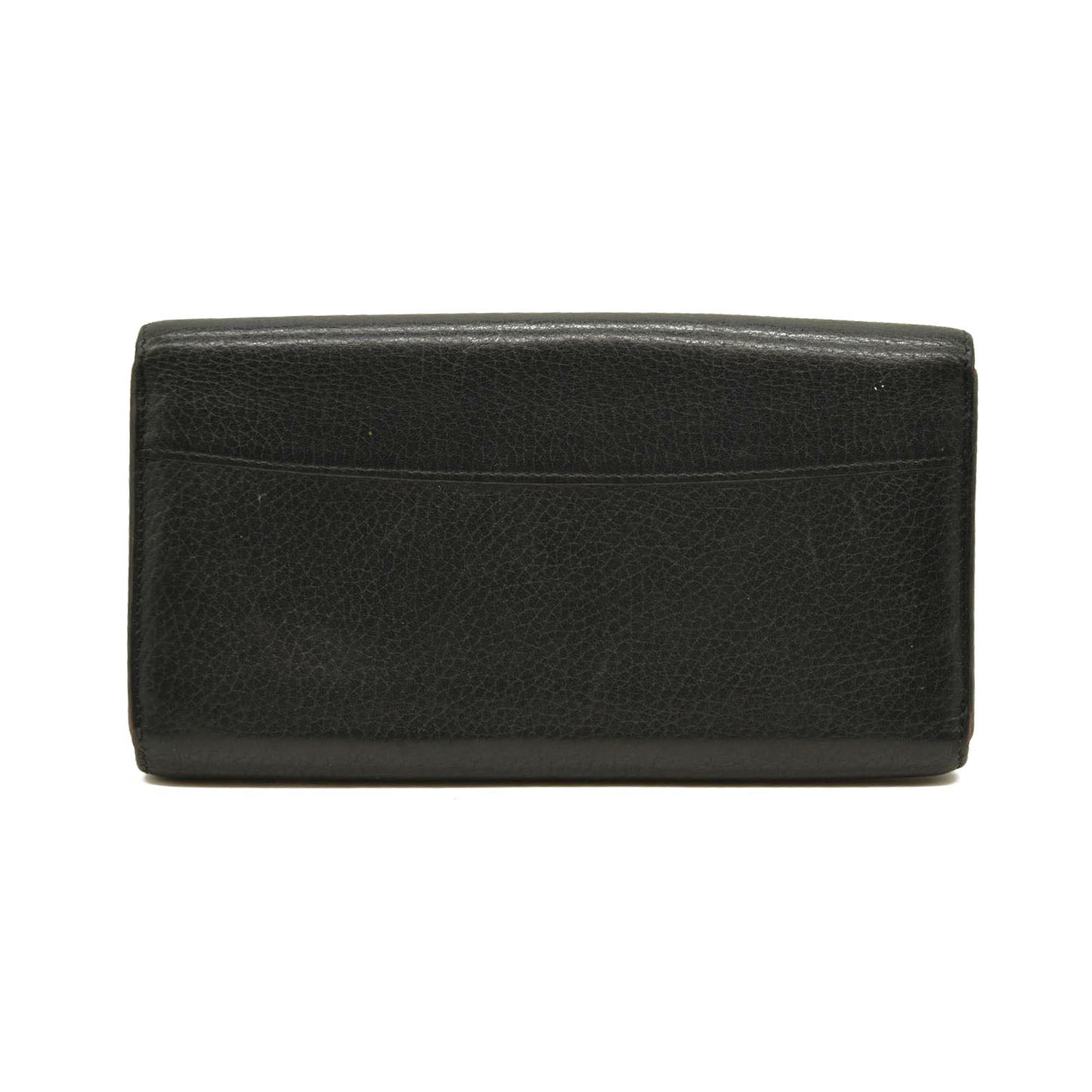 $1550 Louis Vuitton Taurillon Capucines Wallet Black MI0176