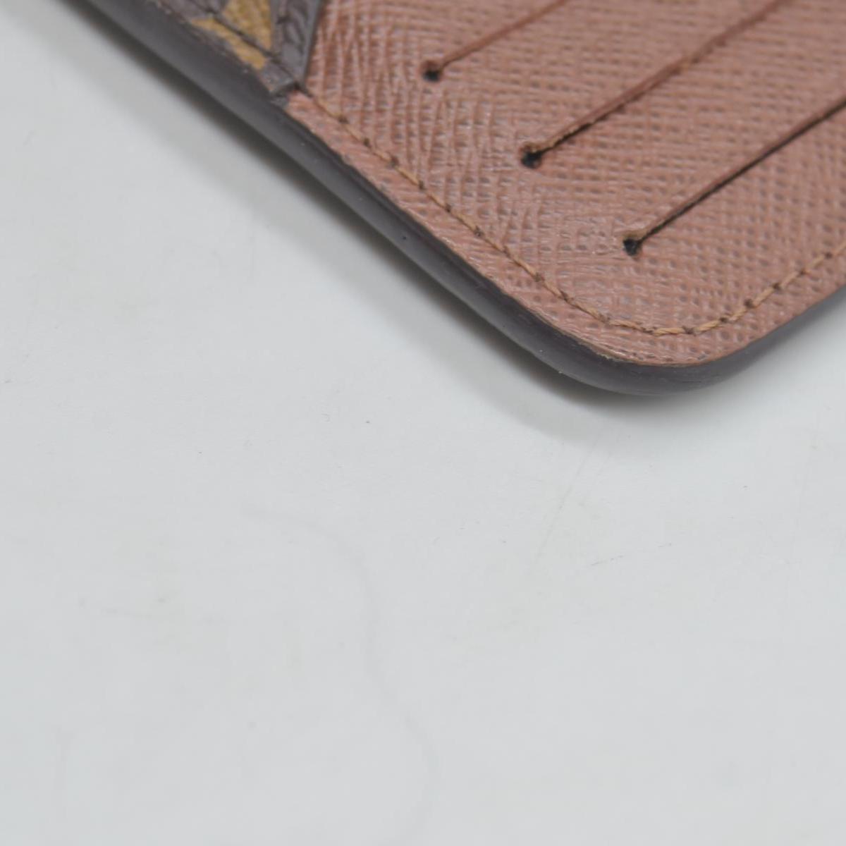 $455 Louis Vuitton Monogram Zipped Romy Card Holder