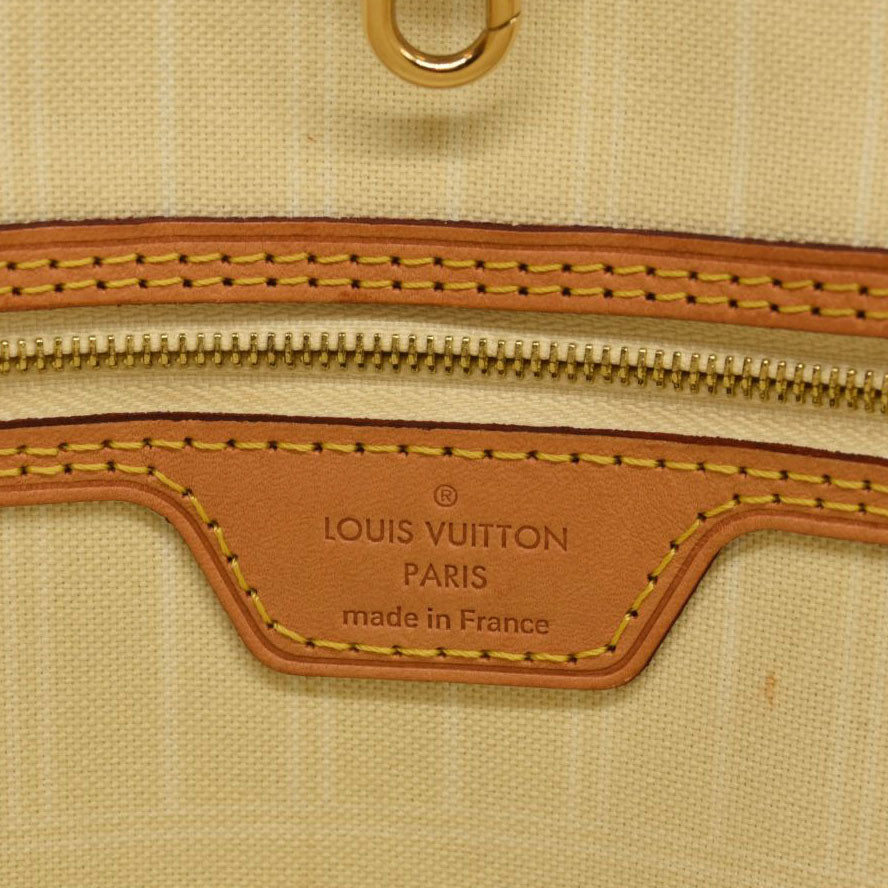 USED Louis Vuitton Monogram Giant By The Pool Neverfull MM Blue