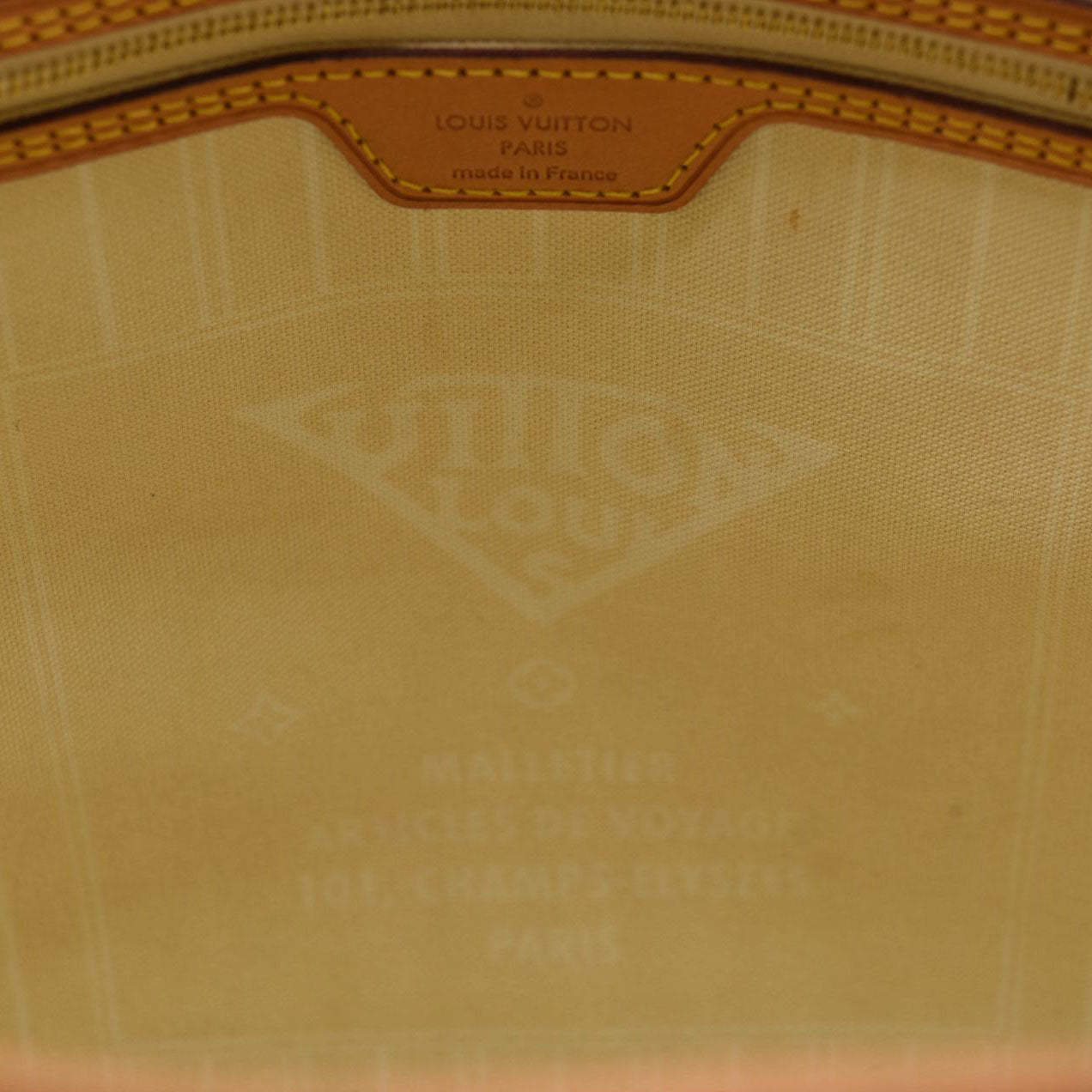 USED Louis Vuitton Monogram Giant By The Pool Neverfull MM Blue