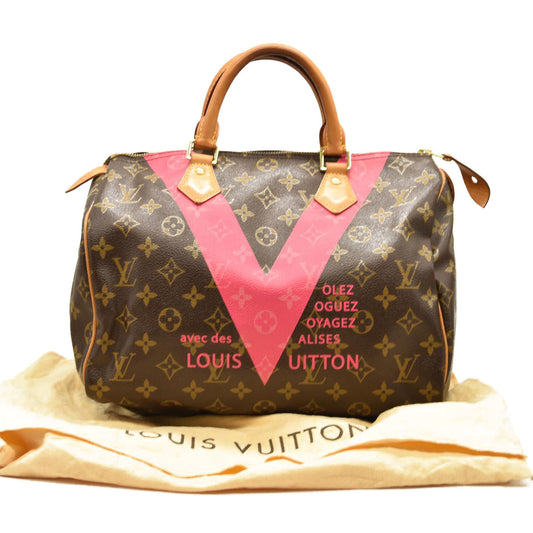 LOUIS VUITTON  Monogram Speedy 30 V Grenade DU1185