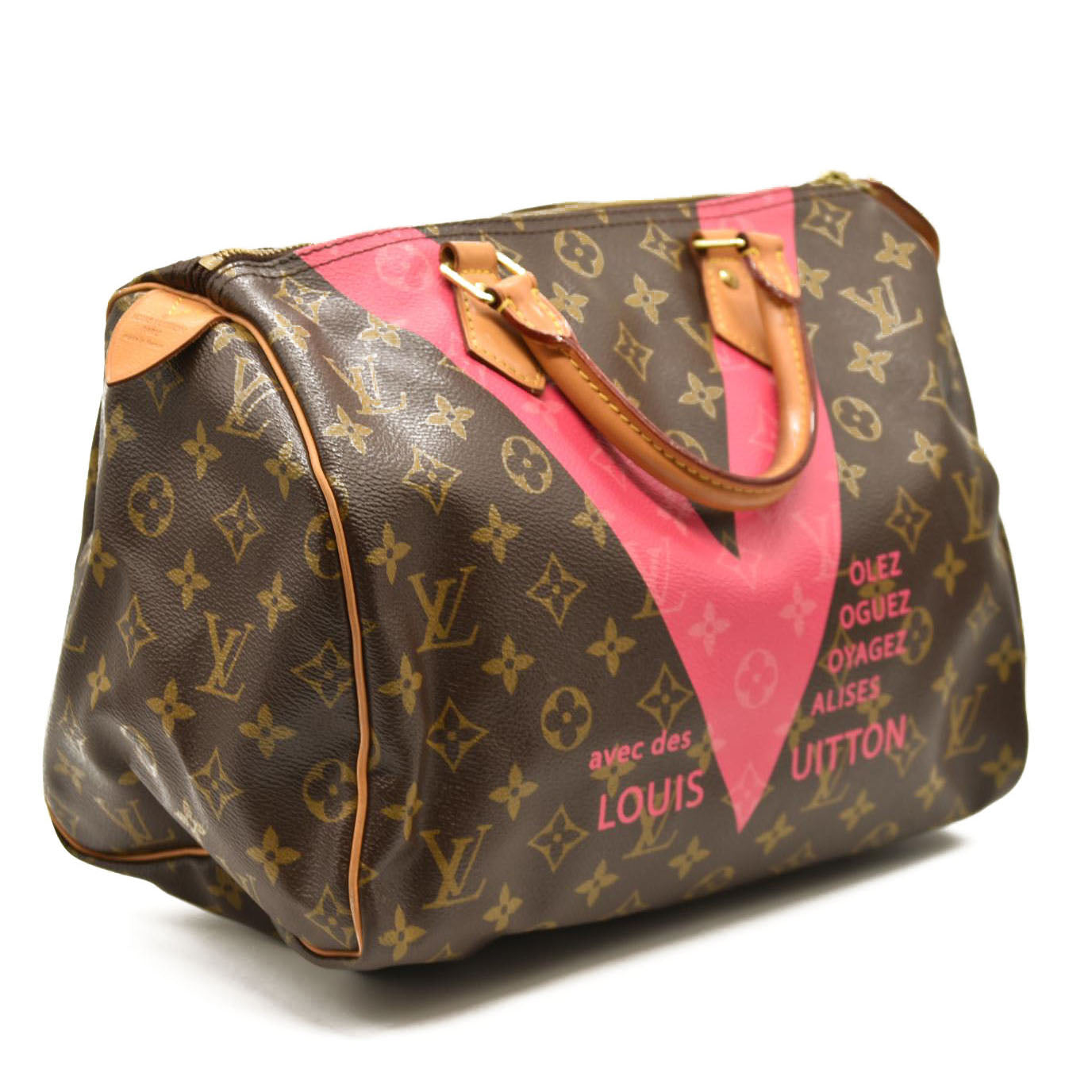 LOUIS VUITTON  Monogram Speedy 30 V Grenade DU1185