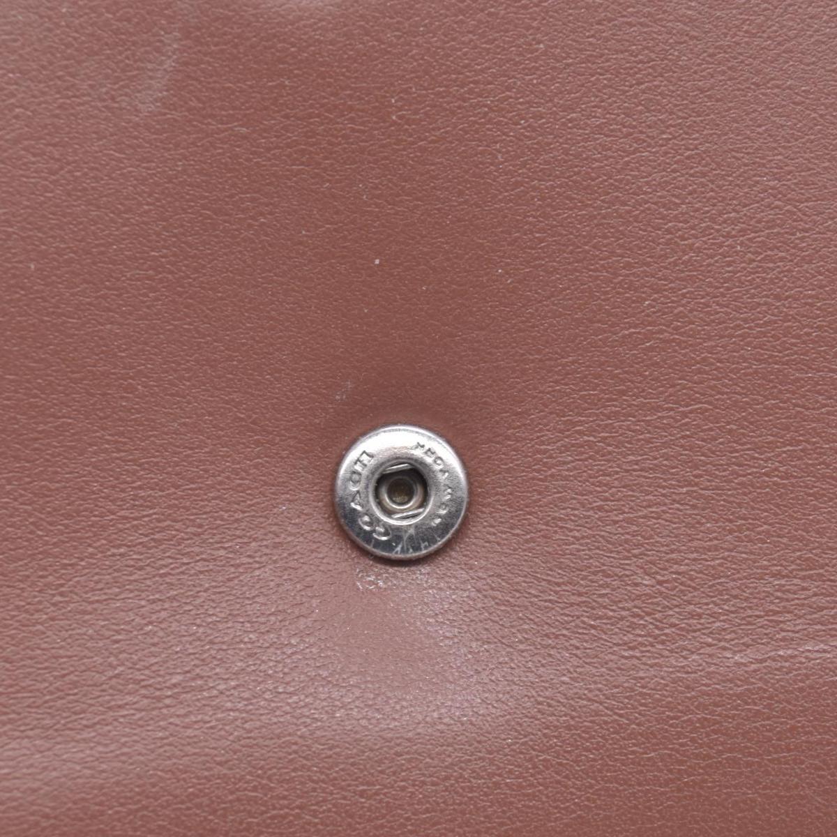 Coach Saffiano Tan Trifold Cross-grain Leather Wallet