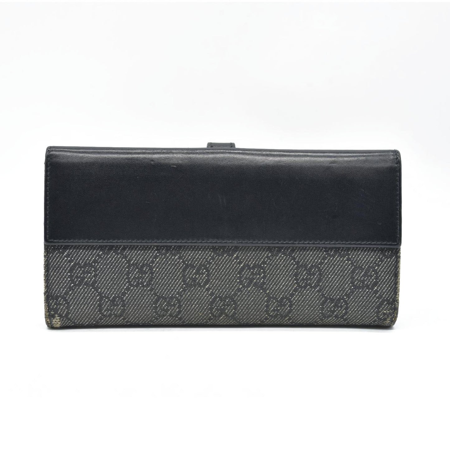 $770 Gucci GG Nylon Nylon French Purse