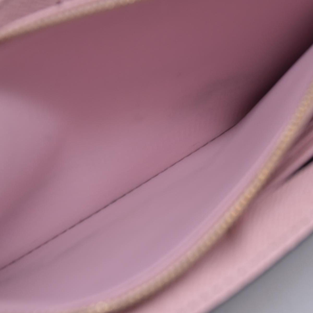 $800 LOUIS VUITTON Portefeuille Sarah Monogram Long Wallet M62235 Rose Ballerine