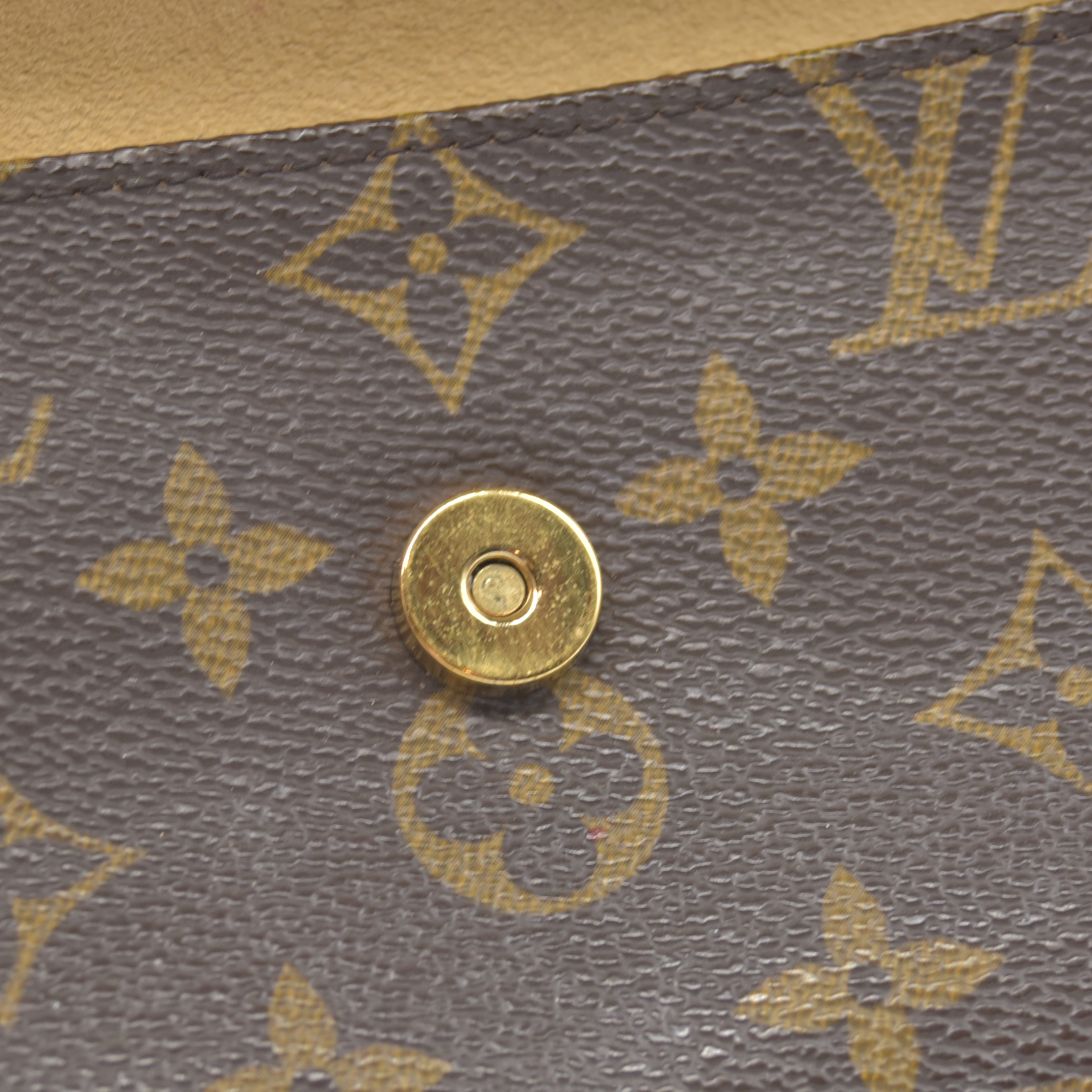 $595 2000 Louis Vuitton Monogram Pochette Twin PM Shoulder Pouch CA0050