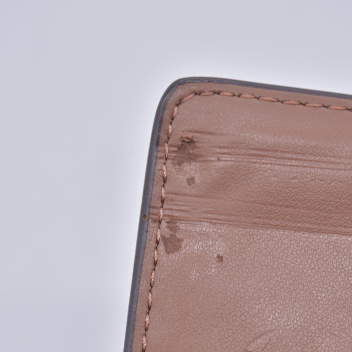 Coach Saffiano Tan Trifold Cross-grain Leather Wallet