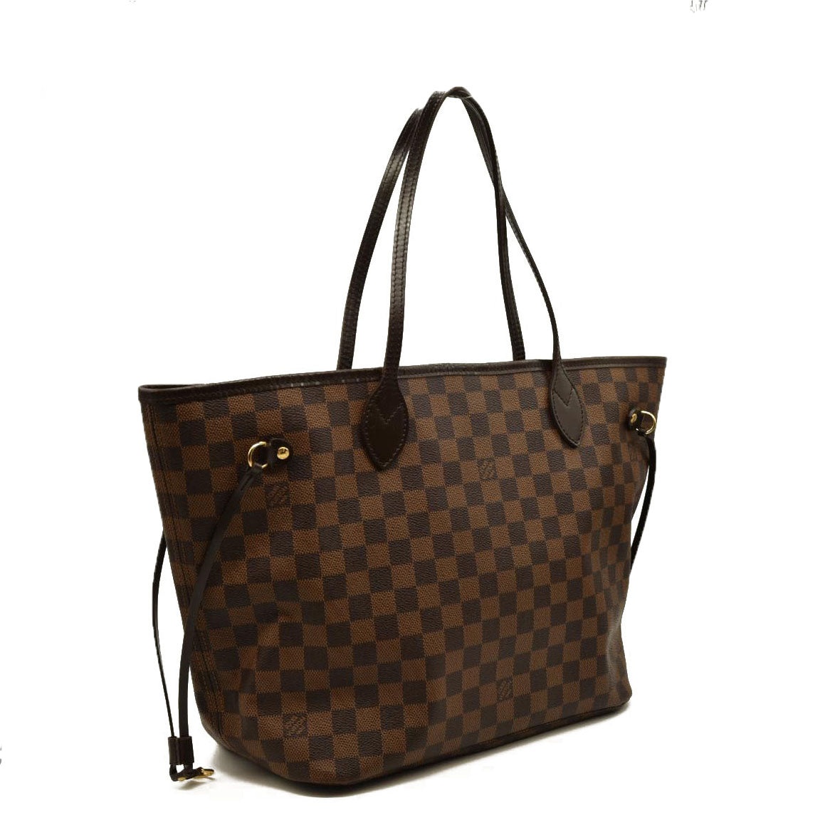 LOUIS VUITTON Damier Ebene Neverfull MM Minor Opening Wear