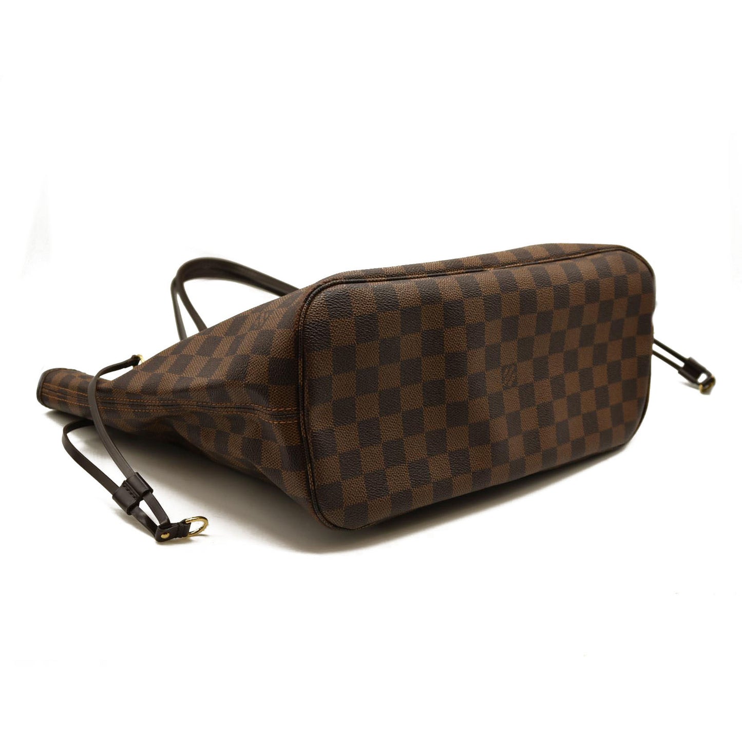 LOUIS VUITTON Damier Ebene Neverfull MM Minor Opening Wear