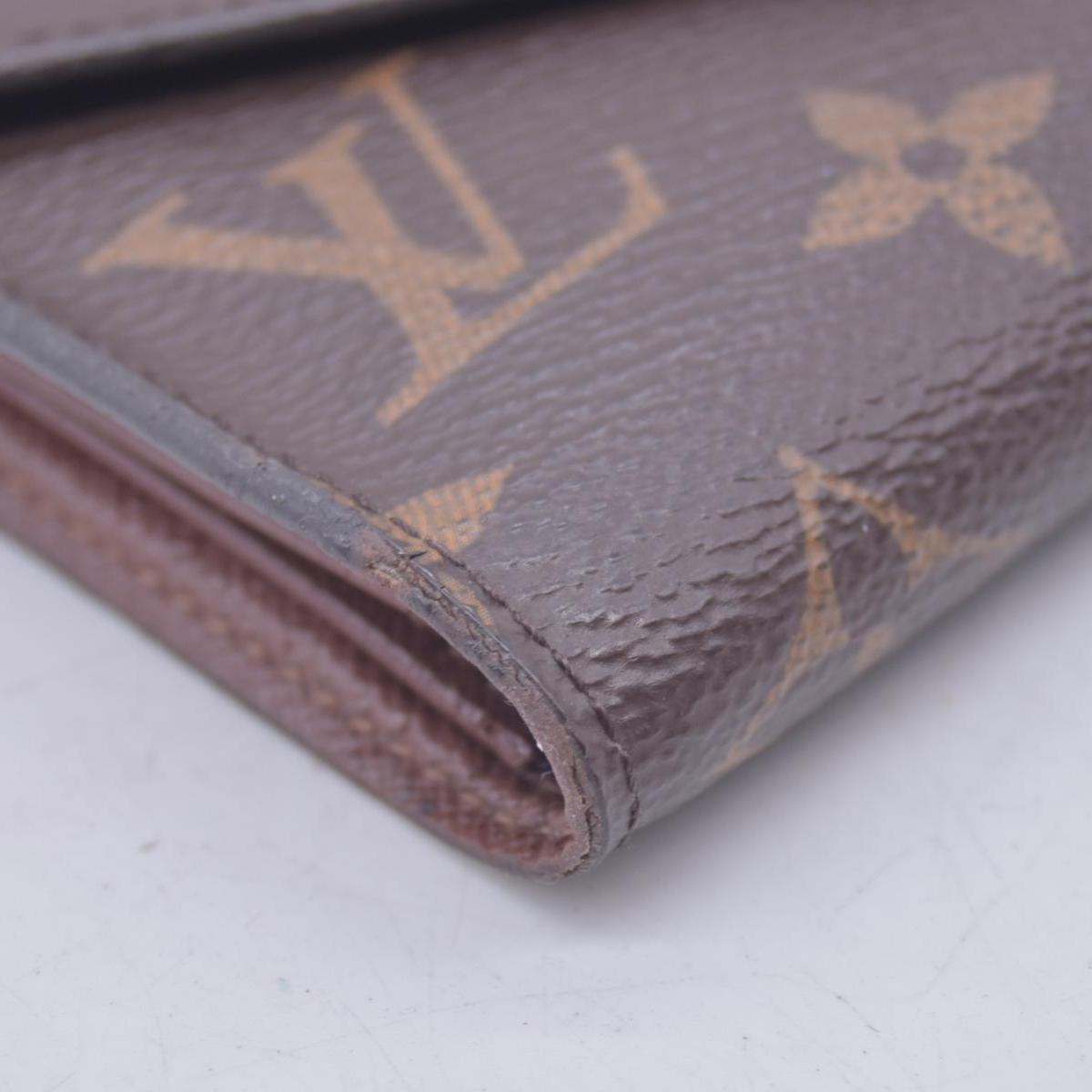 $570 2020 LOUIS VUITTON Monogram Victorine Wallet Brown TH0250 10021363