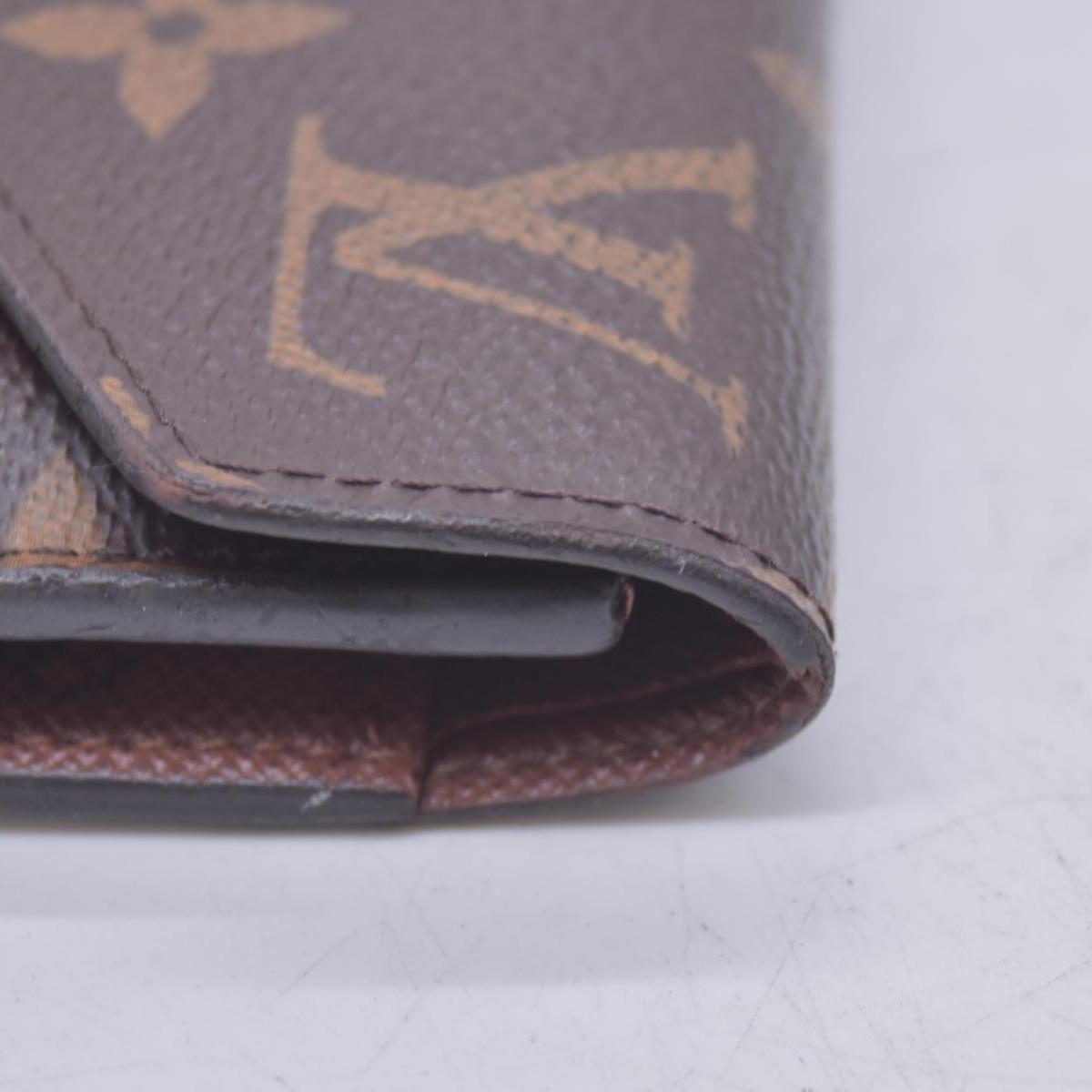 $570 2020 LOUIS VUITTON Monogram Victorine Wallet Brown TH0250 10021363