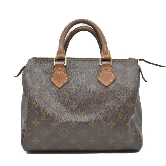 $1490 1999 Louis Vuitton Speedy 25 Handbag Monogram Brown SP0999