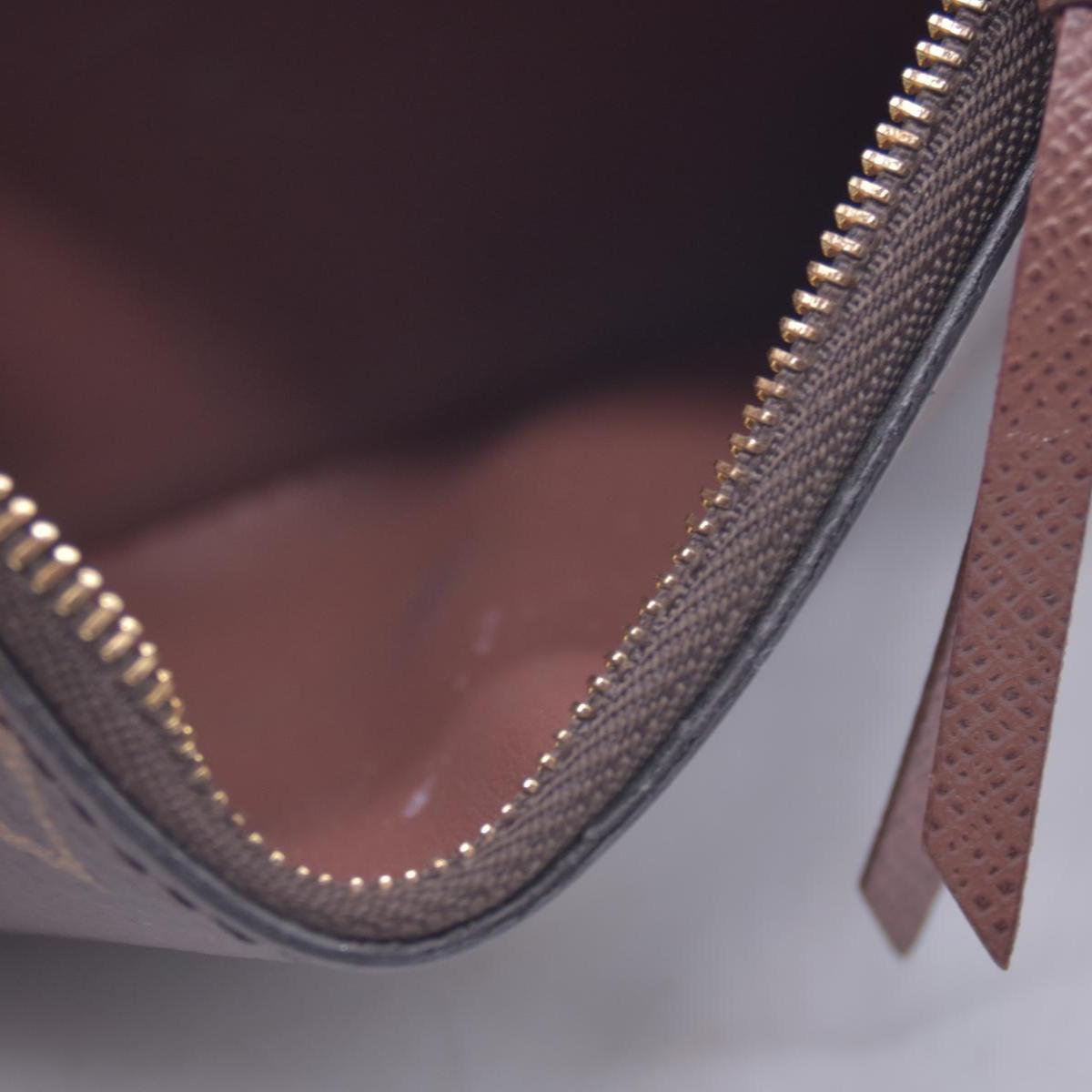 $570 2020 LOUIS VUITTON Monogram Victorine Wallet Brown TH0250 10021363