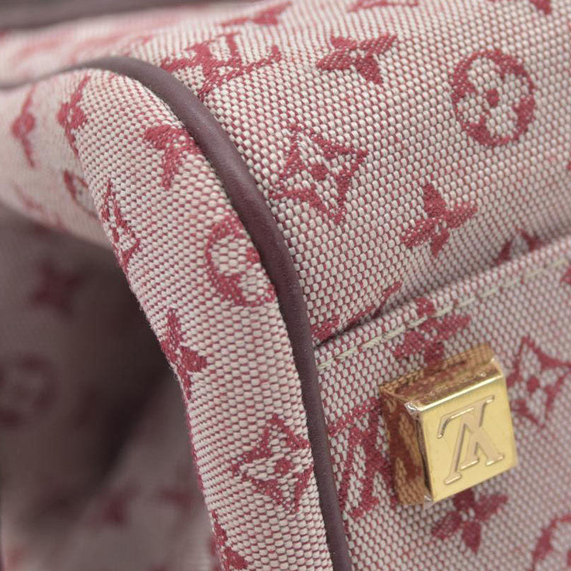 $1100 CONSIGNMENT LOUIS VUITTON Monogram Mini Lin Josephine Boston Bag