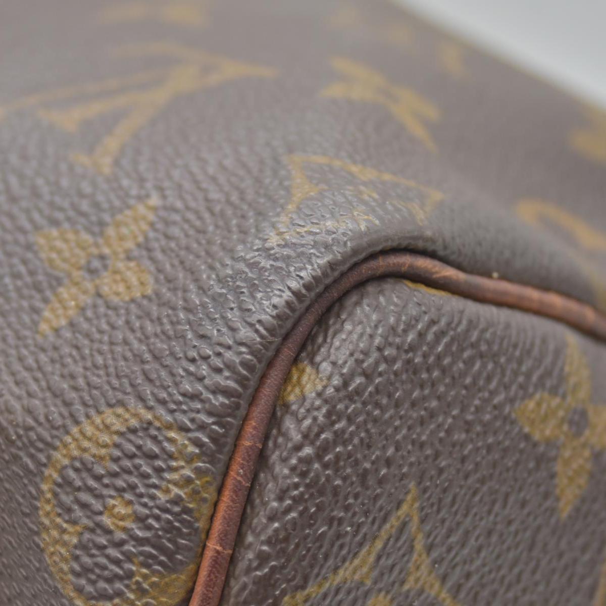 $1490 1999 Louis Vuitton Speedy 25 Handbag Monogram Brown SP0999