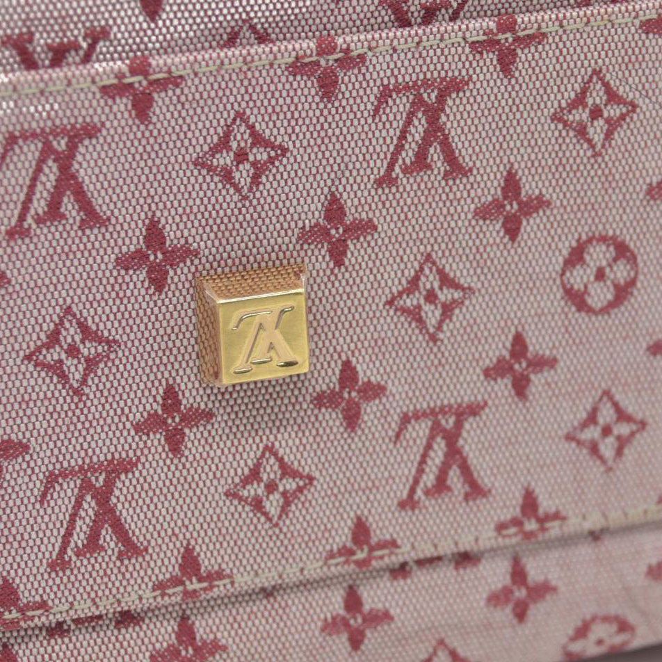 $1100 CONSIGNMENT LOUIS VUITTON Monogram Mini Lin Josephine Boston Bag