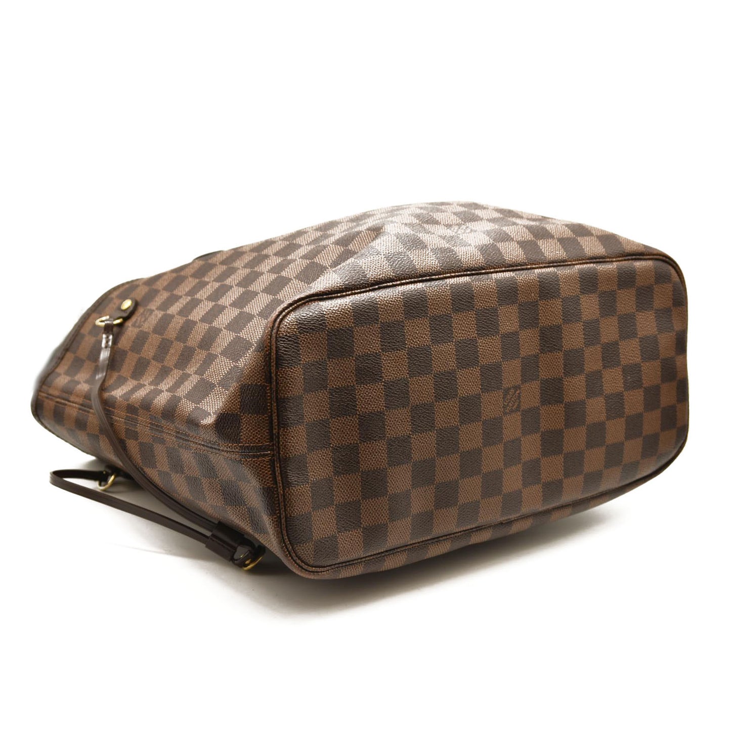 LOUIS VUITTON  Damier Ebene Neo Neverfull MM Rose Ballerine