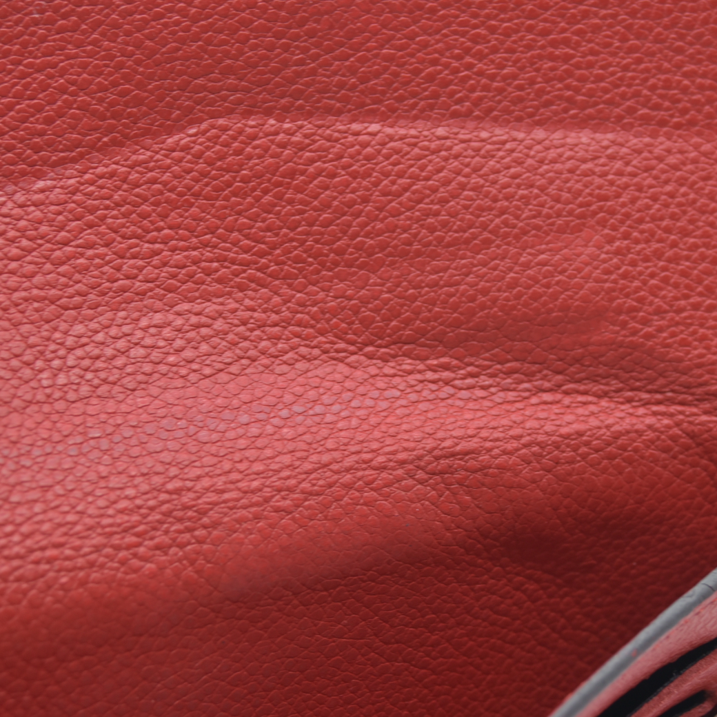 AUCTION $1060 Louis Vuitton Monogram Porte Feuille Pallas Compact Bifold Wallet Brown CA0126